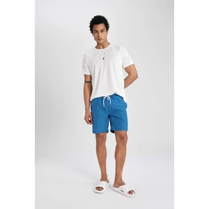 DeFactoFit Regular Fit Baskılı Kısa Boy Deniz Şortu B5991AX24HS