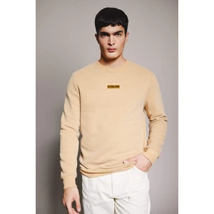 Regular Fit Bisiklet Yaka Baskılı Sweatshirt B4156AX23WN