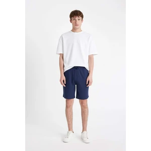 Slim Fit Dar Kesim Waffle Basic Düz Şort Z4142AZ24SM