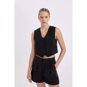 Regular Fit V Yaka Modal Blazer Yelek D4041AX24HS