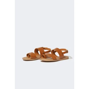 Kadın Düz Taban Suni Deri Sandalet C3735AX24HS