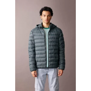 Slim Fit Kapüşonlu Şişme Mont N4661AZ23AU