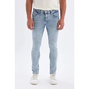 Carlo Skinny Fit Ekstra Dar Kalıp Normal Bel Ekstra Dar Paça Jean Pantolon D1821AX24SM