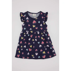 Kız Bebek Desenli Kolsuz Elbise A0136A524SM