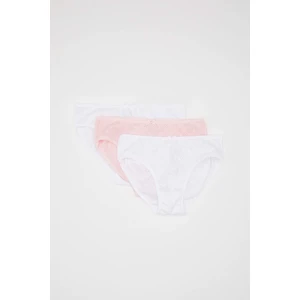 Kız Çocuk 3'lü Slip Külot C4171A824SM