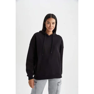 Oversize Fit Kapüşonlu Kalın Sweatshirt A4445AX23AU