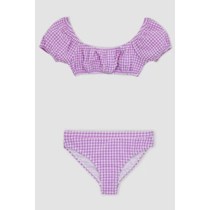 Kız Çocuk Kareli Bikini Takımı Z6514A623HS