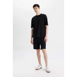Slim Fit Dar Kesim Cepli Basic Düz Şort R3442AZ24SM