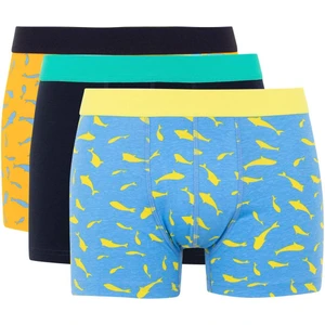 Regular Fit 3'lü Boxer B7185AX24SM