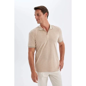 New Regular Fit Kısa Kollu Pike Polo Tişört C6006AX24SM