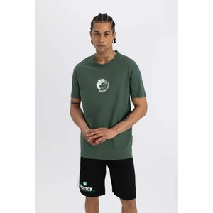 DeFactoFit NBA Boston Celtics Standart Fit Bisiklet Yaka Kısa Kollu Tişört A6058AX24SM