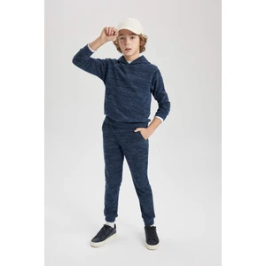 Erkek Çocuk Beli Bağcıklı Lastikli Paça Cepli Jogger Eşofman Altı B8915A823CW