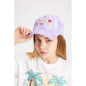 Kız Çocuk Nakışlı Beyzbol Basketbol Şapkası B7600A824SM