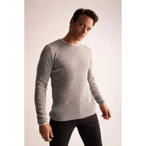 Regular Fit Bisiklet Yaka Triko Kazak R8707AZ22WN