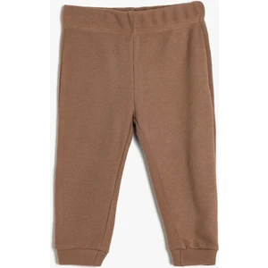 Eşofman Altı Basic Beli Lastikli Pamuklu