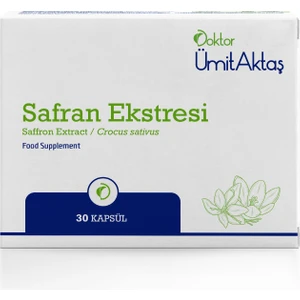 Dr. Ümit Aktaş Safran Ekstresi (Safr'inside®) 30 Kapsül