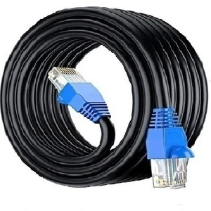 50 Metre Cat6 Dış Mekan Internet Ethernet Kablo EZRJ45 Utp Patch Yüksek Hız 2 Katlı (Test Edilir)