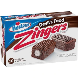 Hostess Zinger Iced Devil's Food Cake 10 Pcs 360 gr