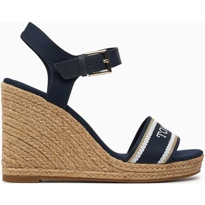 Tommy Hilfiger Mono Webbing Wedge Espadrilles Topuklu Sandalet