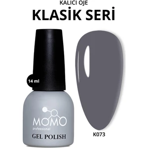 Momo Professional Kalıcı Oje K073 Koyu Füme 14 ml
