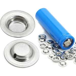 Powermaster Lityum Pil Kutup Ucu Başlığı 18650 Pil 9.5x6.0x2.0x0.3mm Pozitif