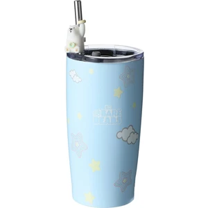We Bare Bears Lisanslı Pipetli Termos 530 ml Kutup Ayısı