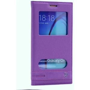 Cepustik Telefon Aksesuarları Galaxy A7 2017 Kılıf Pencereli Elite Kapaklı Kılıf