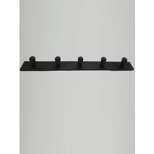 İster Kendinden Yapışkanlı İster Vidalı Havlu Bornoz Banyo Askılık Mat Siyah