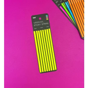 Ince Uzun Şerit Renkli Postit Kitap Ayracı Ayraç Post-It