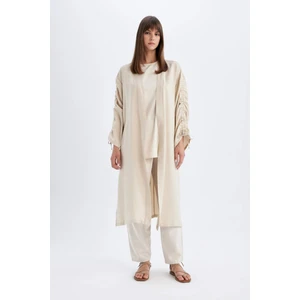 Relax Fit Degrade Hakim Yaka Uzun Kollu Kimono C9690AX24SM