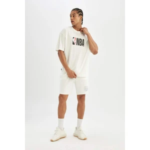 DeFactoFit NBA Wordmark Standart Fit Kısa Paça Şort B9905AX24SM