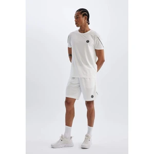 DeFactoFit Standart Fit Sporcu Kısa Paça Ağır Kumaş Şort C1751AX24SM