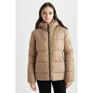 Su Geçirmez Regular Fit Kapüşonlu Mont A3163AX23WN