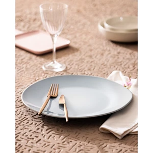 Madame Coco Souci Servis Tabağı - Mavi - 30 cm