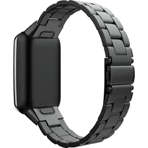 Xiaomi Mi Band 7 Pro Uyumlu Metal Kordon Premium Paslanmaz Çelik Kayış Baklalı Model - Özel Pim