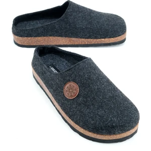 Kışlık Mantar Taban Ev Bahçe Rahat Taban Erkek Terlik