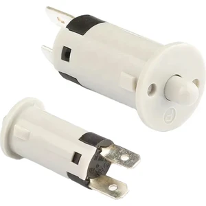 IC-187A Kapak Switch Ø12MM (Nc) Normalde Kapalı Kontak PBS-25B Beyaz