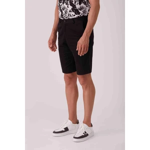 Siyah Erkek Regular Fit Short
