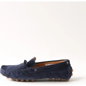 Lacivert Erkek Süet Loafer Ayakkabı - 105700