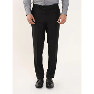 Siyah Erkek Regular Fit Düz Pantolon - 103951