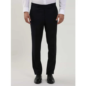 Koyu Lacivert Erkek Regular Fit Düz Pantolon - 103937