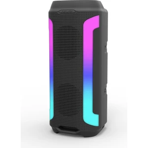 7897 Kablosuz Partybox Rgb Işıklı Bluetooth Kule Hoparlör / 5 Farklı Rgbışık Modu / USB Disk Girişi
