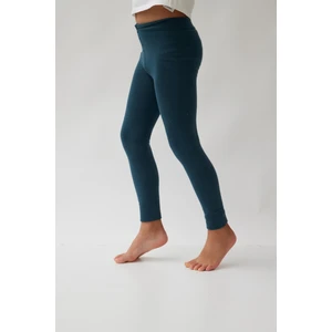 Katia & Bony Pamuklu Çocuk Tayt Pantolon Petrol Yeşili