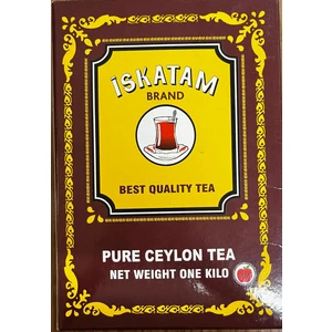 Iskatam Kutu Barut Kaçak Seylan İthal Çay 800 gr