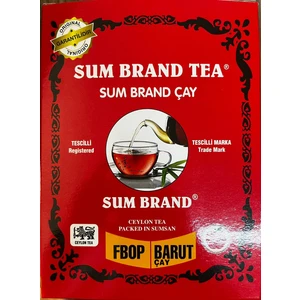 Çay Sumbrand Kutu Barut Siyah Ithal Çay 400 gr