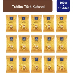 Türk Kahvesi 100 gr x 15 Adet
