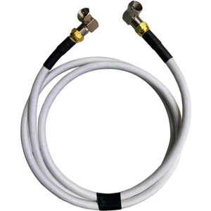 1.5 Metre L Tipi F Konnektörlü 90 Derece Çevirmeli Hazır Anten Uydu Kablosu Hazır Tak Kullan