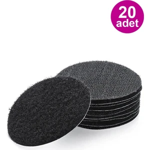 20 Adet Kendinden Yapışkanlı Halı Kilim Koltuk Cırt Cırtlı Yıkanabilir Ped