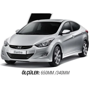 Hyundai  Elantra  Muz Silecek Takımı 2011-2015 650X350 (Cam Sabunu Hediyeli)