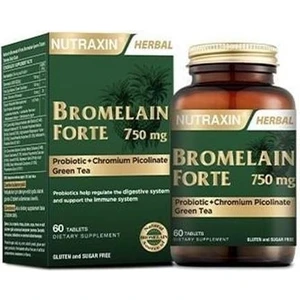 Bromelain Forte 750 Mg 60 Tablet